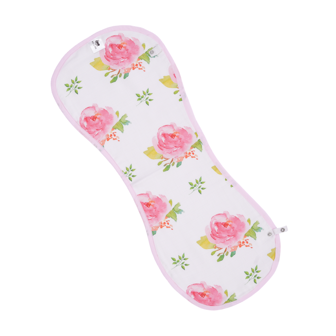 Premium Muslin Burp cloth - Rose Garden