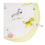 Muslin Burp Cloth - Baby Animals