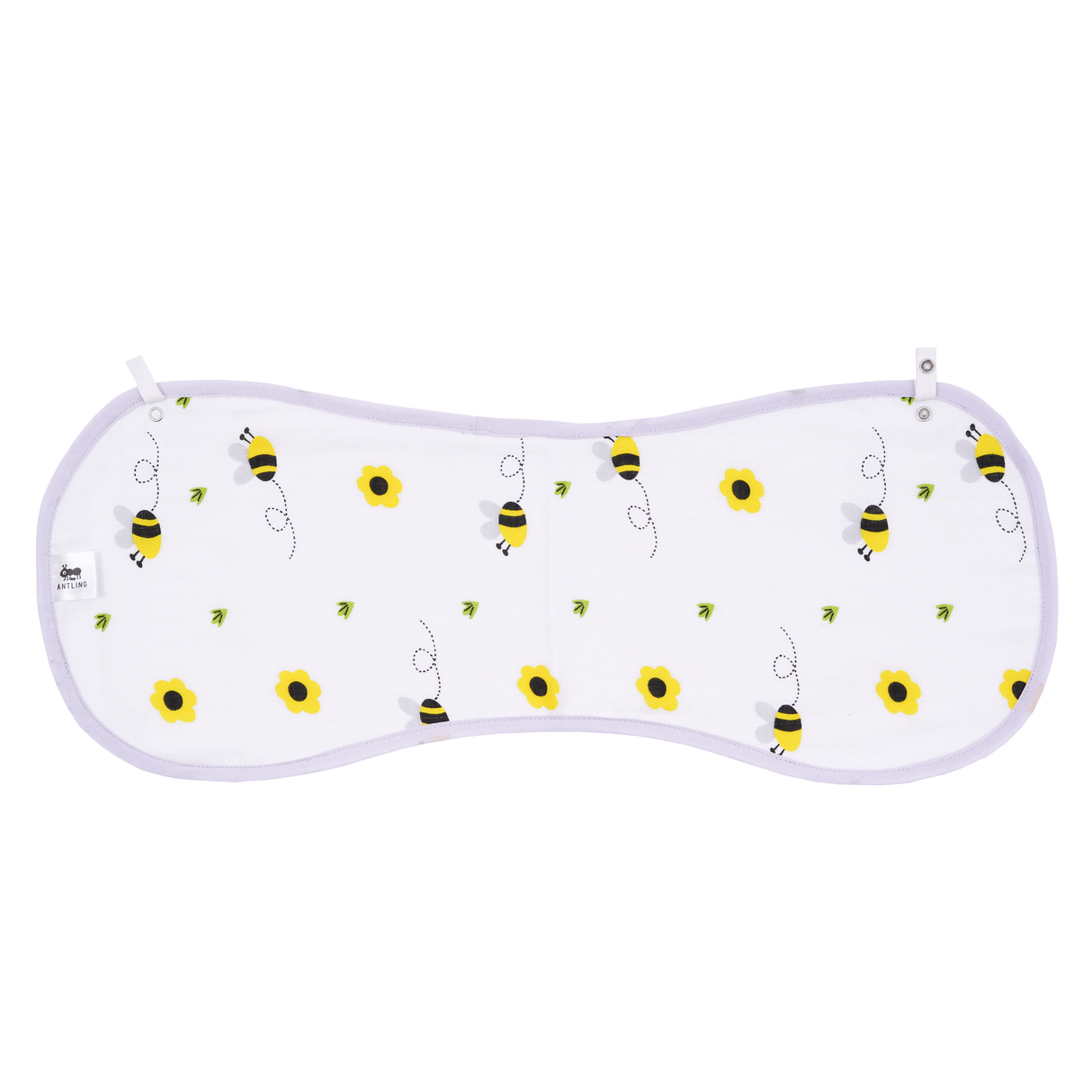 Muslin Burp Cloth - Bee Garden