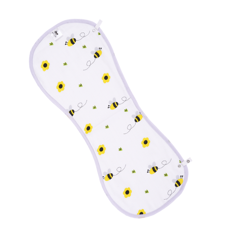 Muslin Burp Cloth - Bee Garden