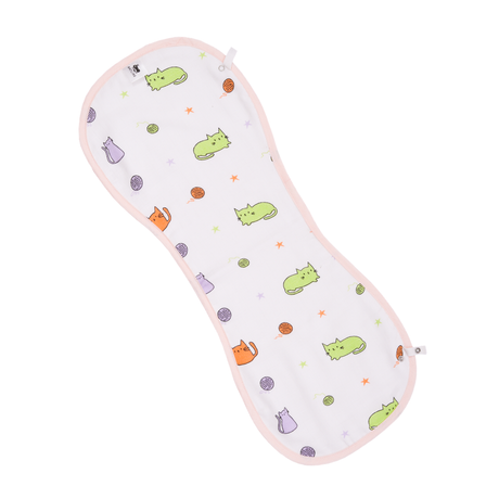 Muslin Burp Cloth - Cute Kitty