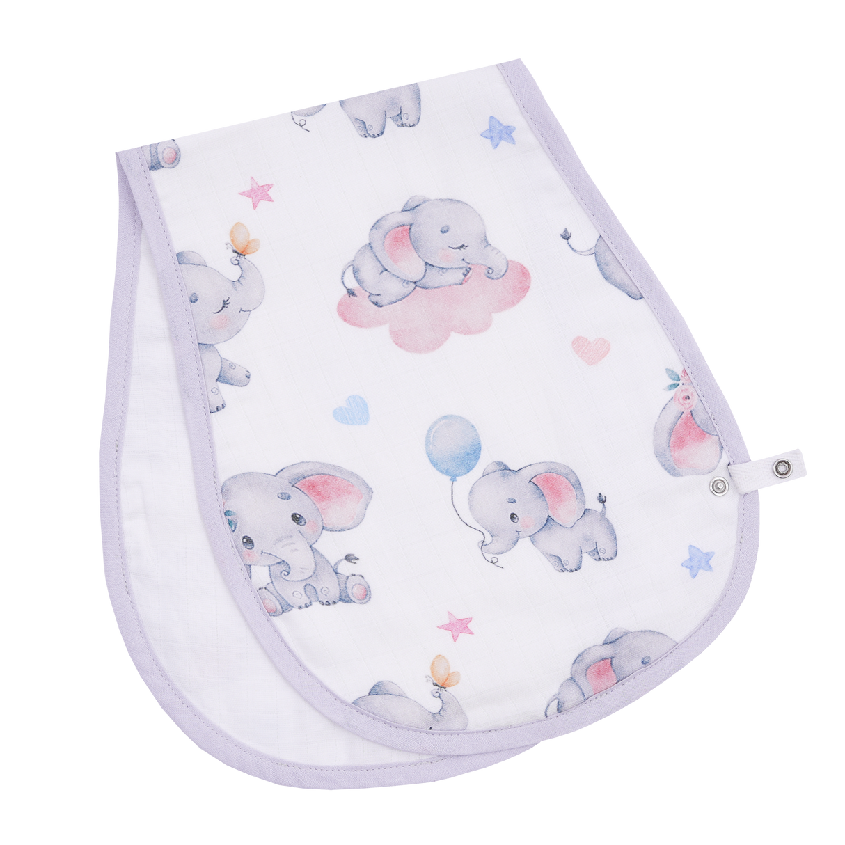Premium Muslin Burp Cloth - Elephant Dreams