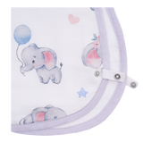 Premium Muslin Burp Cloth - Elephant Dreams