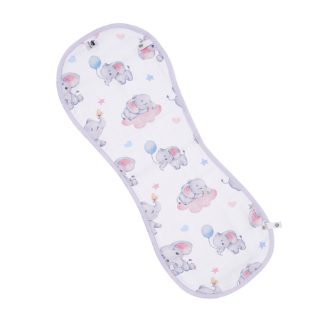 Premium Muslin Burp Cloth - Elephant Dreams