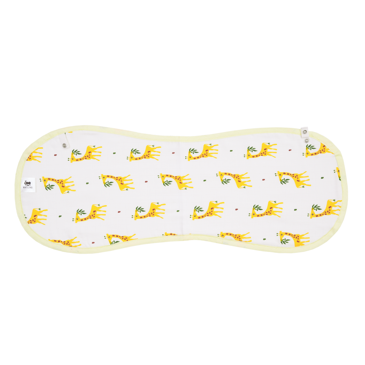 Muslin Burp Cloth - Yellow Giffy