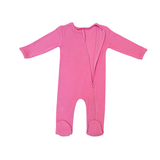 Premium Footed Rompers - Melon