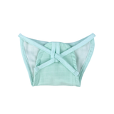 100% Pure Cotton Muslin Soft Cyan Nappy - Newborn (Pack of 2)
