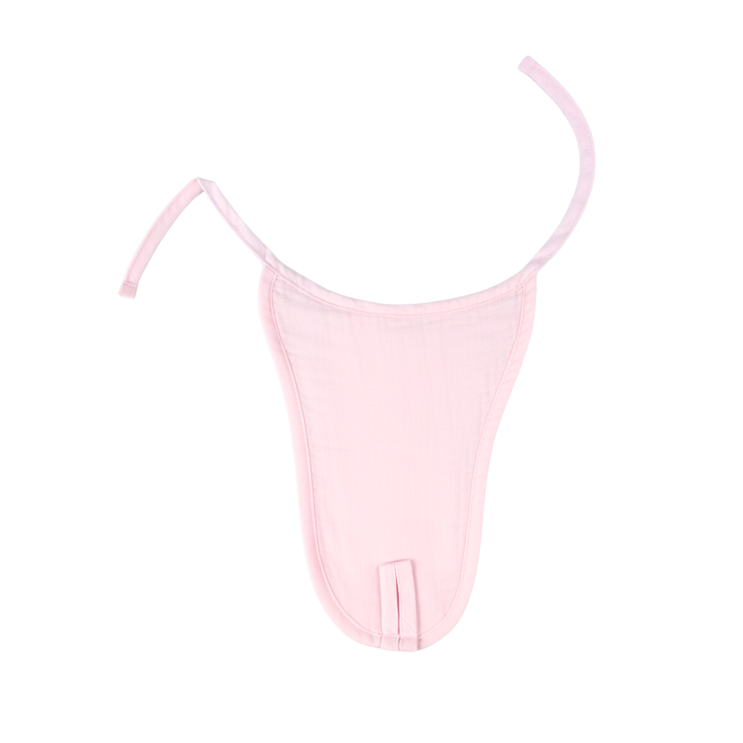 100% Pure Cotton Muslin Pastel Pink Nappy - Newborn (Pack of 2)