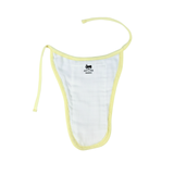 100% Pure Cotton Muslin Pastel Yellow Nappy - Newborn (Pack of 2)