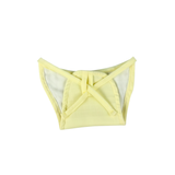 100% Pure Cotton Muslin Pastel Yellow Nappy - Newborn (Pack of 2)