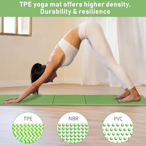 Foldable Yoga Mat with Carrying Bag