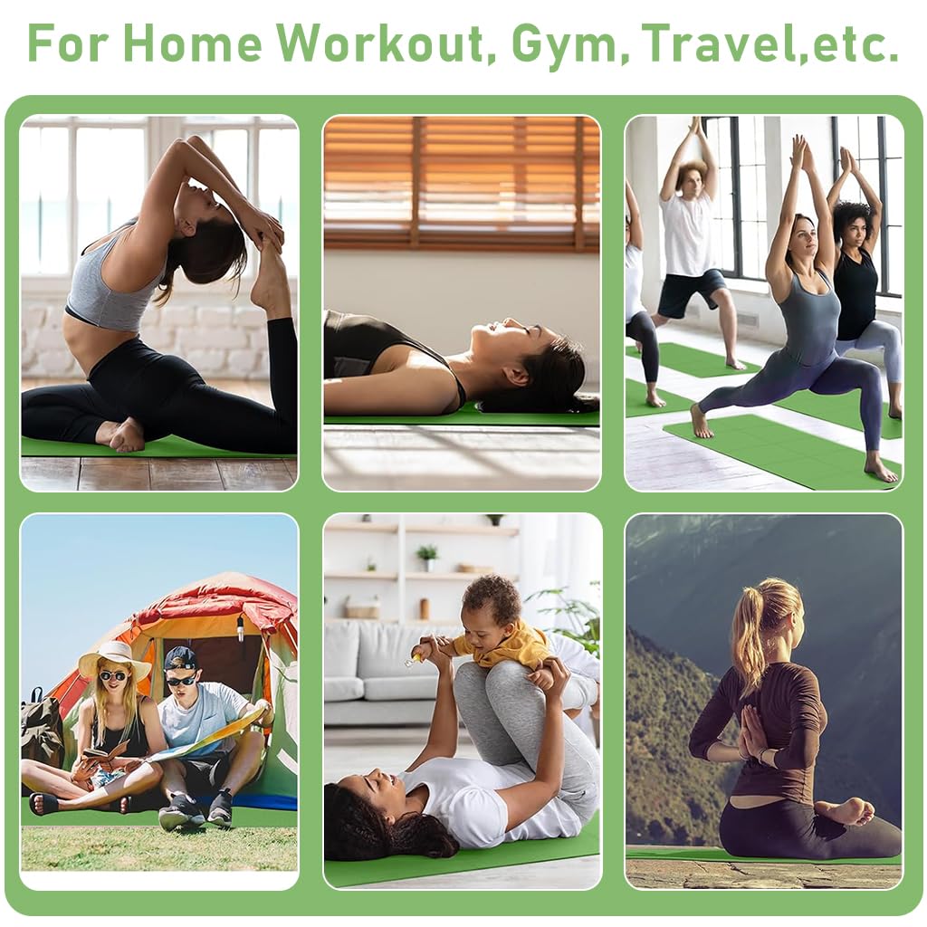 Foldable Yoga Mat with Carrying Bag