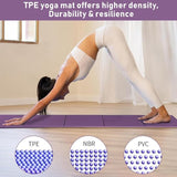 Foldable Yoga Mat with Carrying Bag