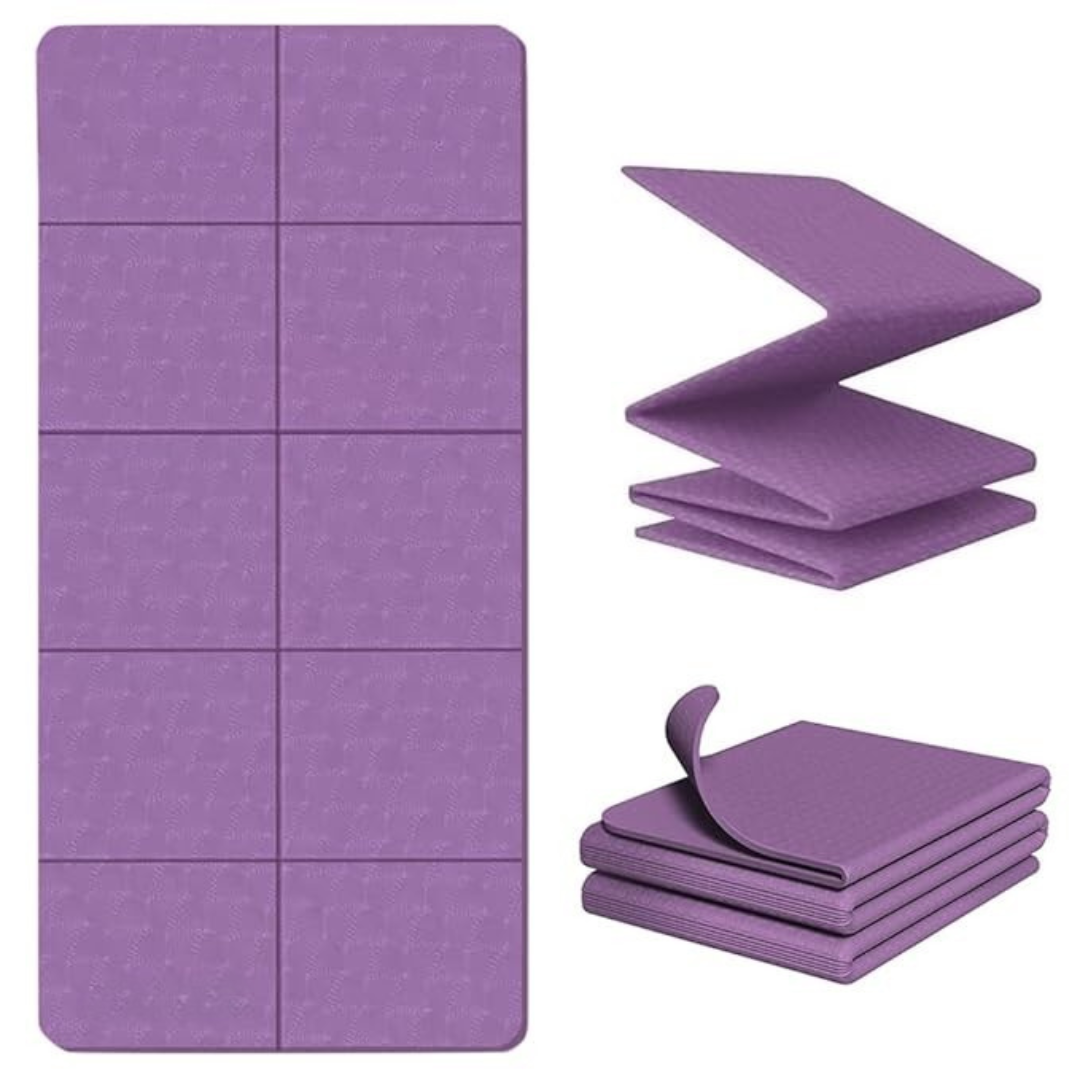 Foldable Yoga Mat with Carrying Bag