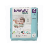 Eco-Friendly Tape Diaper with Wetness Indicator - L