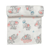 Premium Muslin Baby Bath Towel - Elephant Dreams