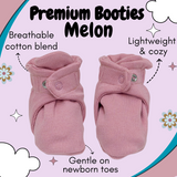 Premium Booties - Melon