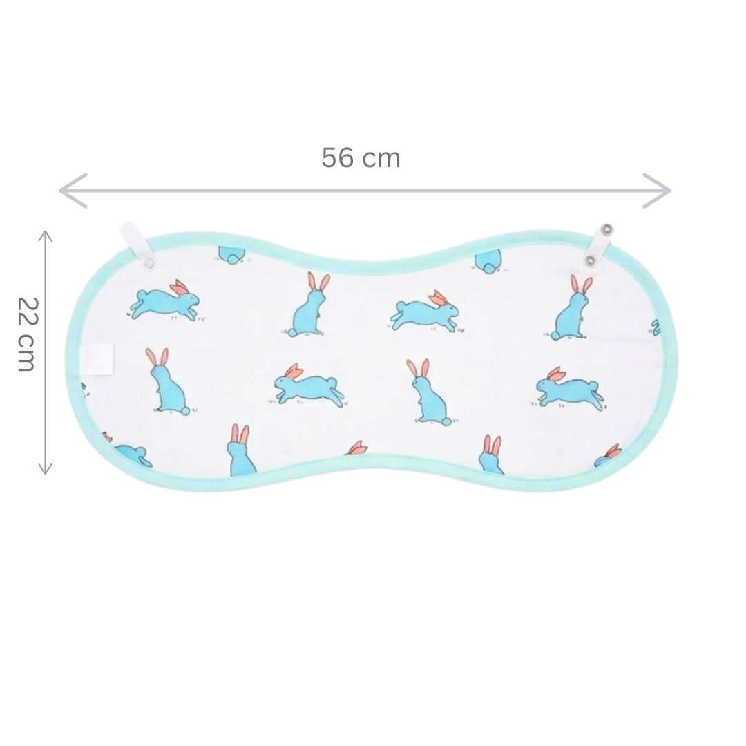 Muslin Burp Cloth - Hunny Bunny