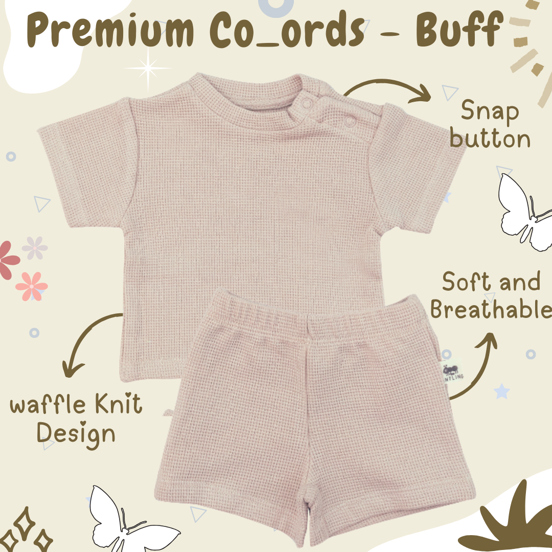 Premium Co-ords - Buff