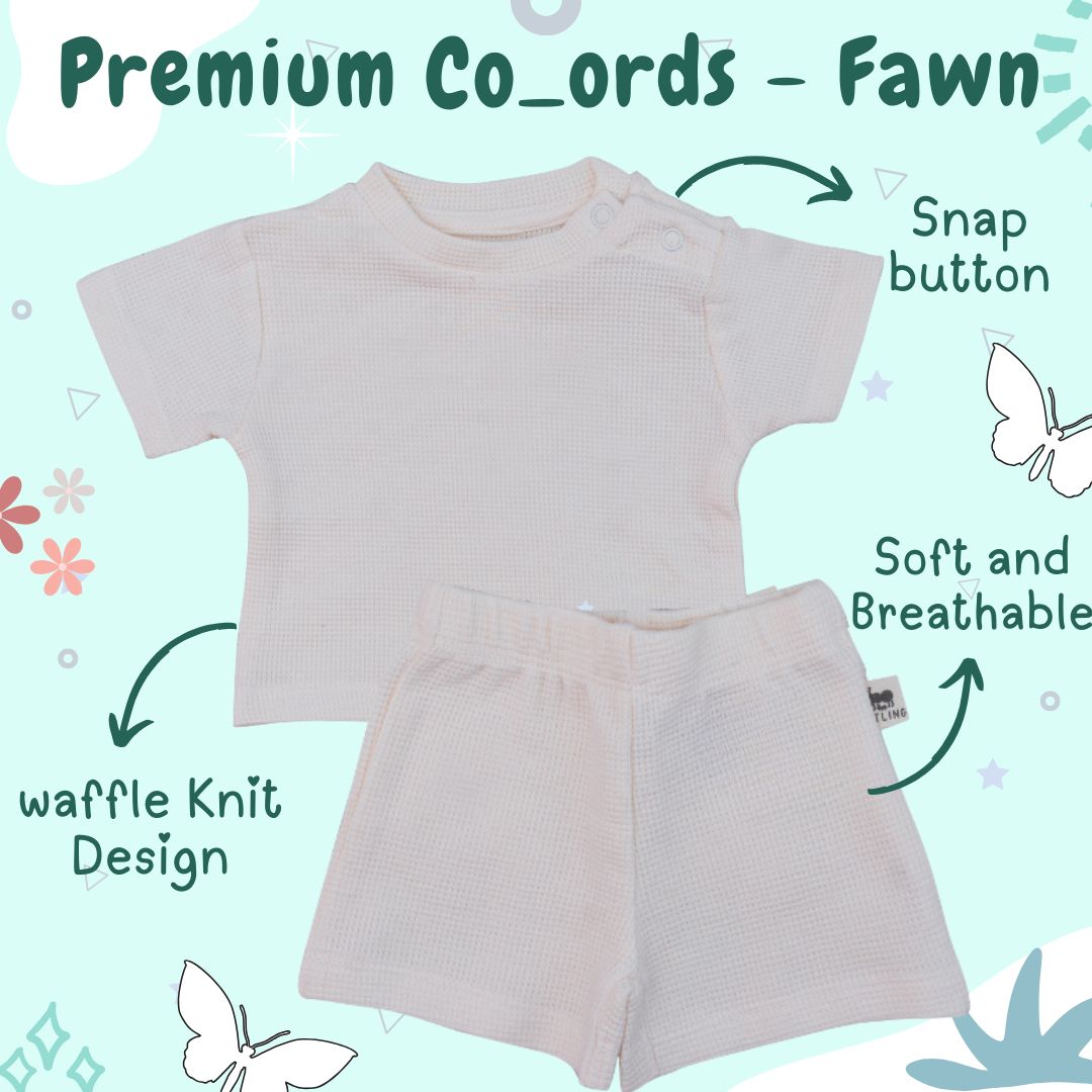 Premium Co-ords - Fawn