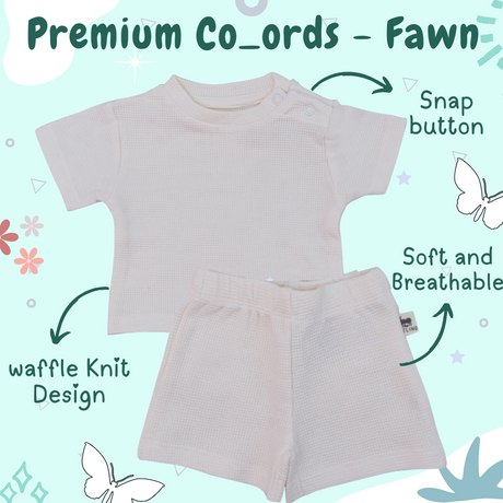 Premium Co-ords - Fawn