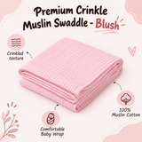 Premium Crinkle Muslin Swaddle