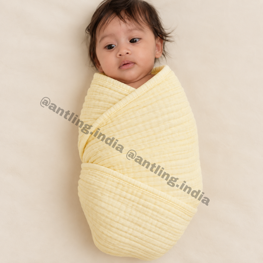 Premium Crinkle Muslin Swaddle