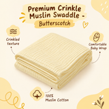Premium Crinkle Muslin Swaddle