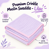 Premium Crinkle Muslin Swaddle