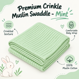 Premium Crinkle Muslin Swaddle
