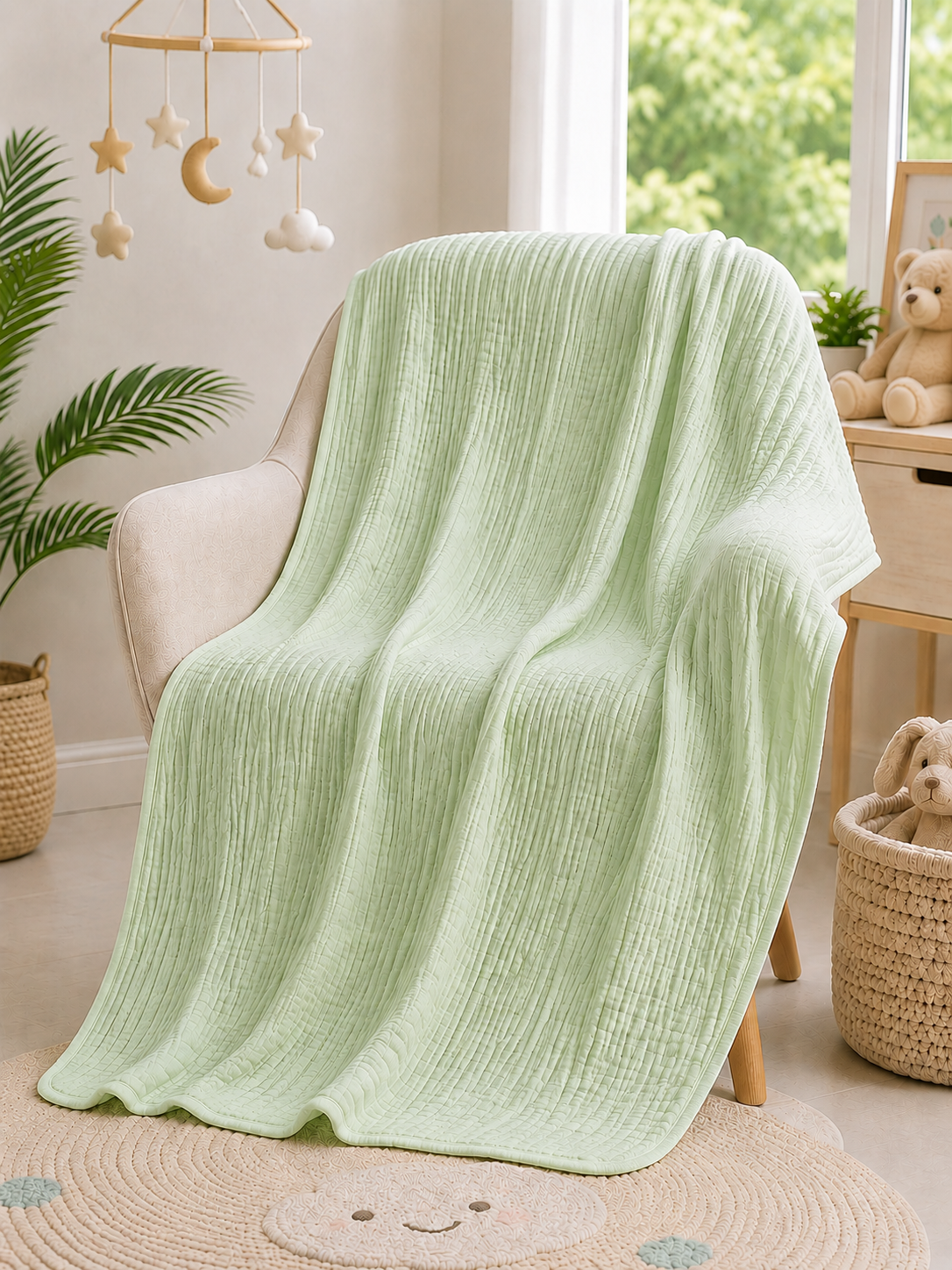 Premium Crinkle Muslin Swaddle