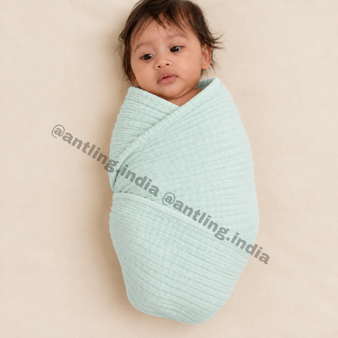 Premium Crinkle Muslin Swaddle