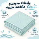 Premium Crinkle Muslin Swaddle