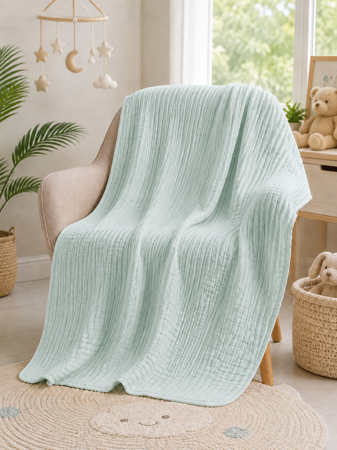 Premium Crinkle Muslin Swaddle
