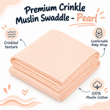 Premium Crinkle Muslin Swaddle