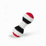 Handmade Crochet Dumbell Rattle