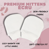 Premium Mittens - Ecru