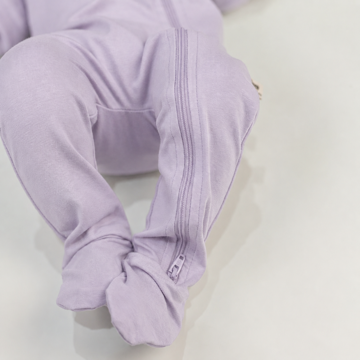 Premium Footed Romper - Lilac