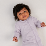 Premium Footed Romper - Lilac