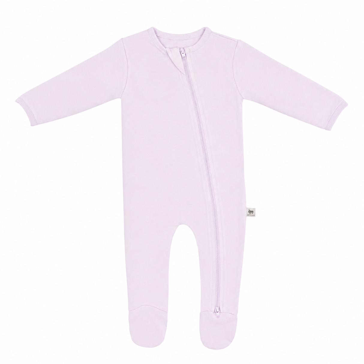 Premium Footed Romper - Lilac