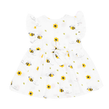 Muslin Frock - Bee Garden