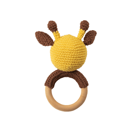 Giraffe Rattle Sensory Rattles – Antling - Curated Mom & Baby Store