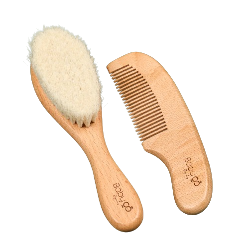 Baby Hairbrush & Comb Duo