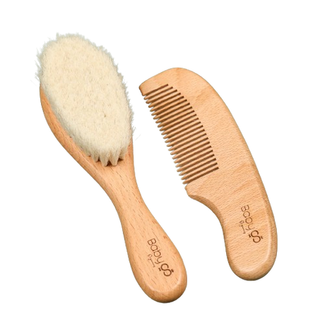 Baby Hairbrush & Comb Duo