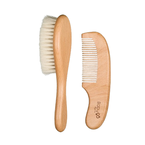 Baby Hairbrush & Comb Duo