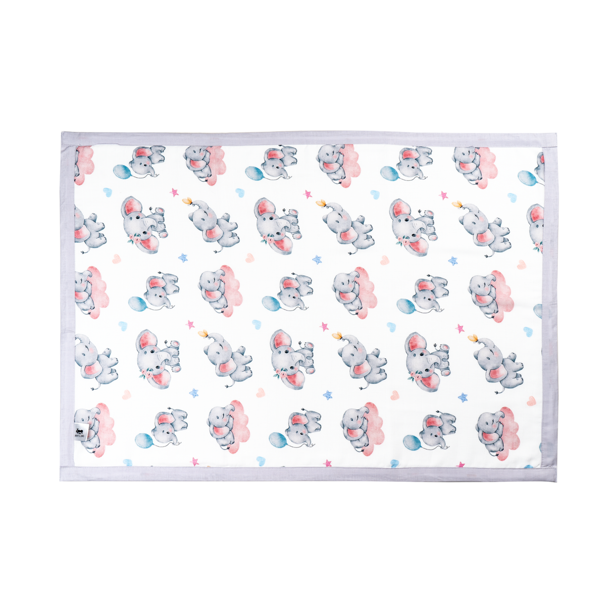 Premium 4 Layers Muslin Holding Towel - Elephant Dreams