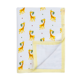 4 Layers Muslin Holding Towel - Yellow Giffy