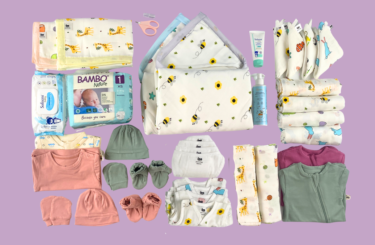 Hospital Bag For Baby - Mega Combo