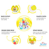 Sleeved Washable Waterproof Bib/Apron with Pocket & Tying Robe
