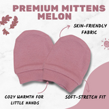 Premium Mittens - Melon